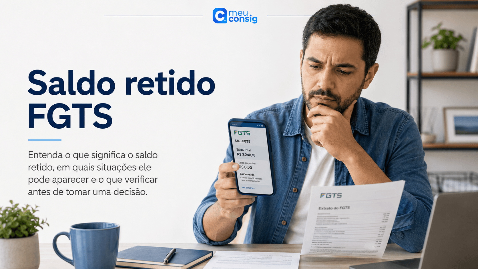 Saldo do FGTS retido