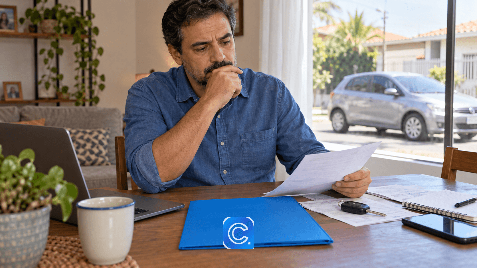 Foto editorial sobre posso usar o fgts para comprar carro? veja a diferença entre saque e crédito, com o símbolo do Meu Consig.