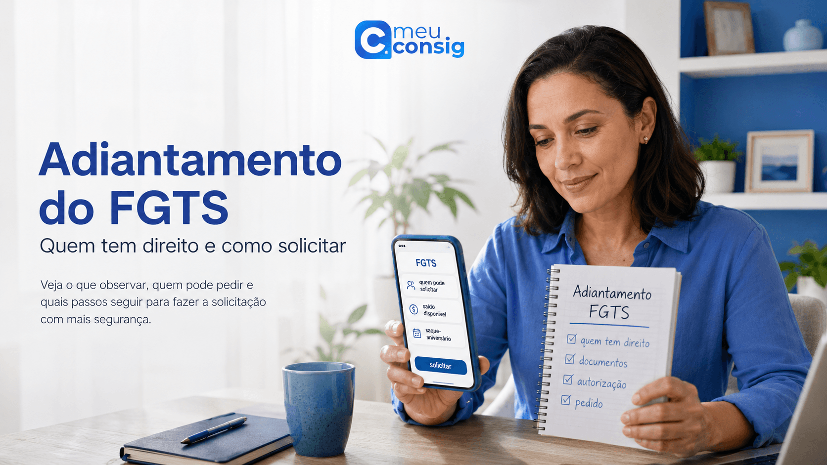 Ilustração sobre adiantamento do fgts: quem tem direito e como solicitar