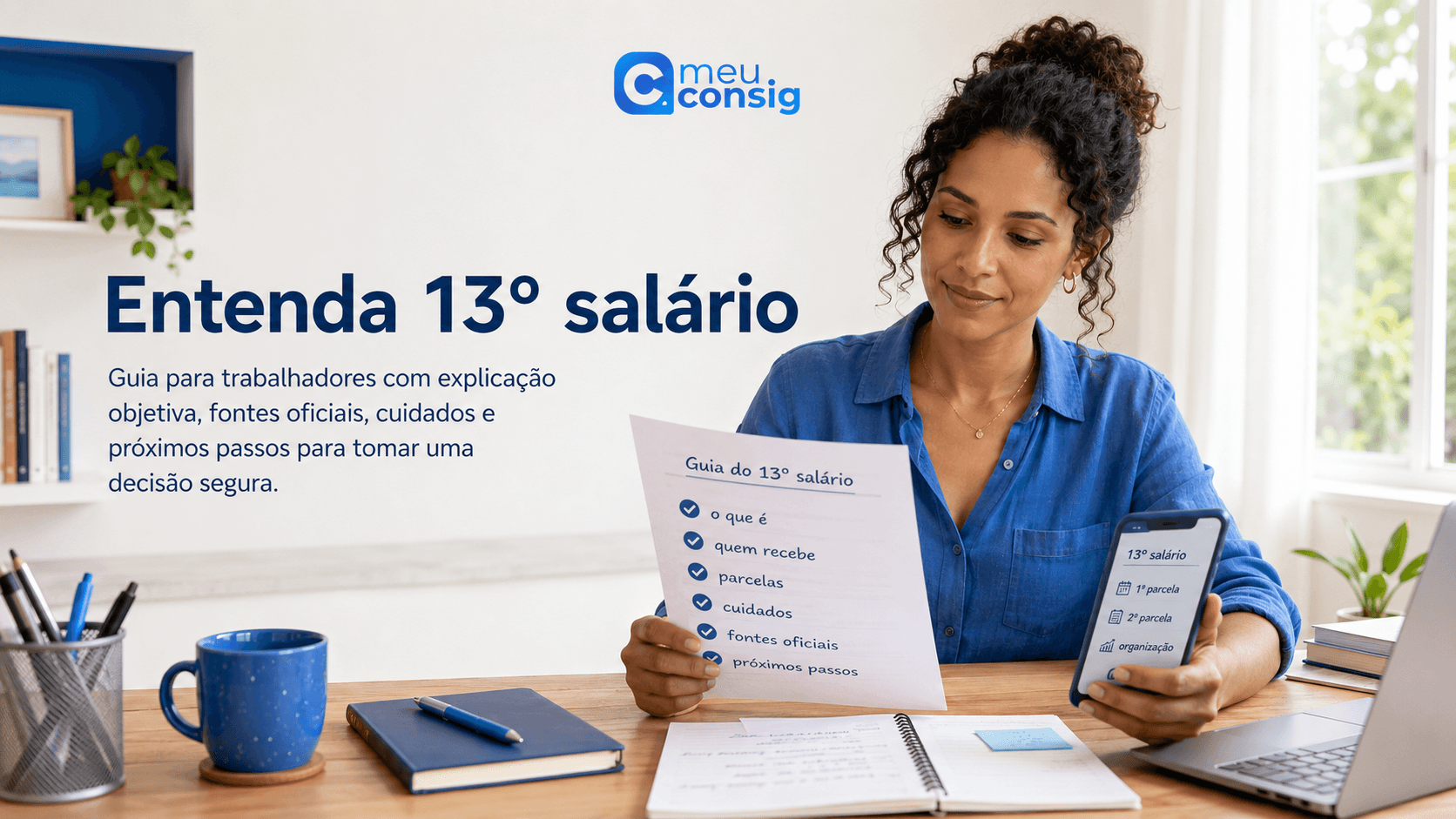 Ilustração sobre 13º salário: guia para trabalhadores