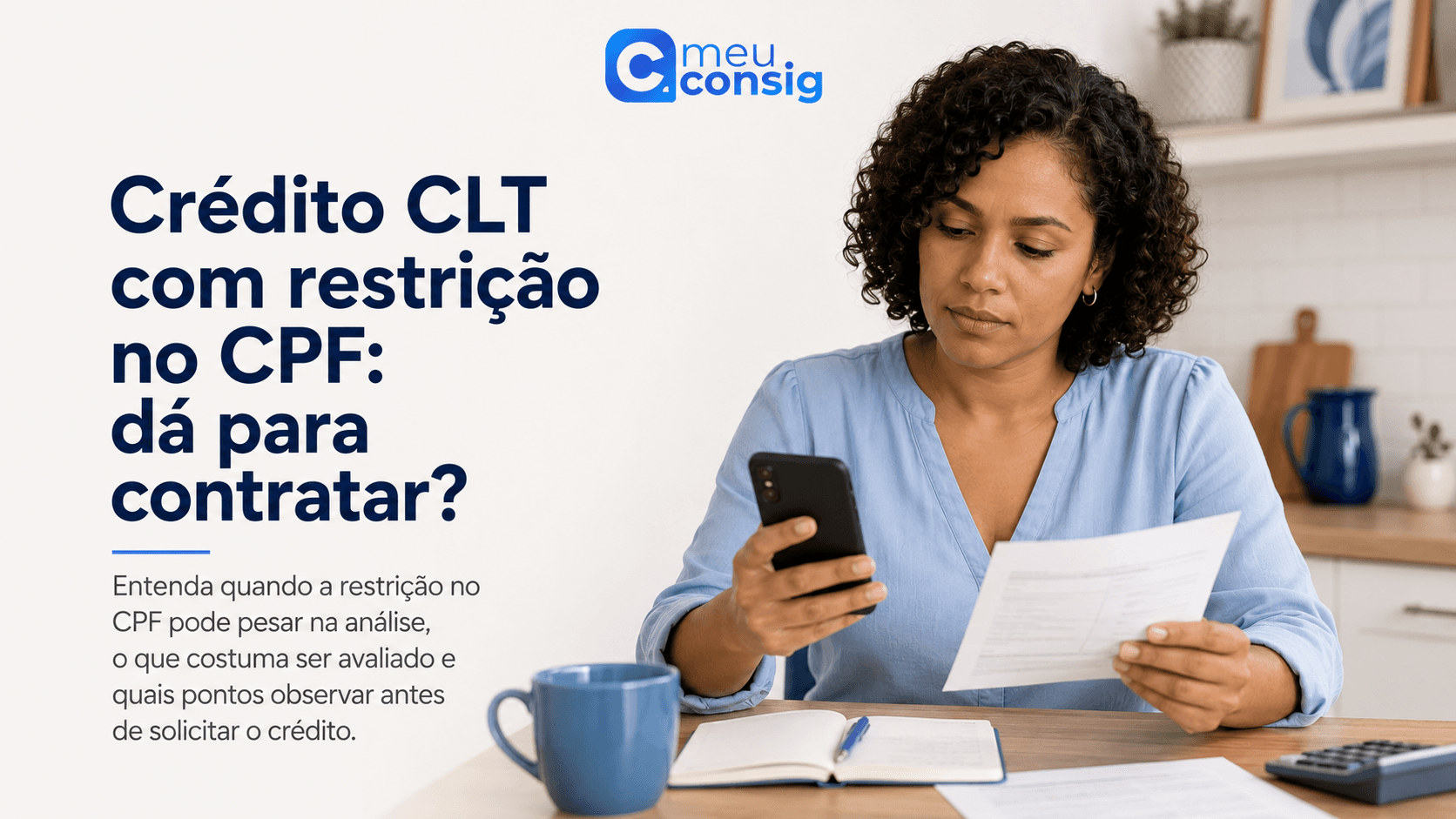 Credito CLT com restrição no cpf