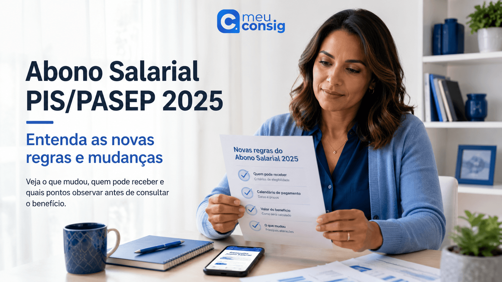 Ilustração sobre abono salarial pis/pasep 2025: entenda as novas regras e mudanças